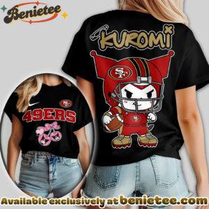 San Francisco 49ers Premium NFL Kuromi Women Shirt