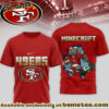 San Francisco 49ers Premium NFL Minecraft 3D Shirt