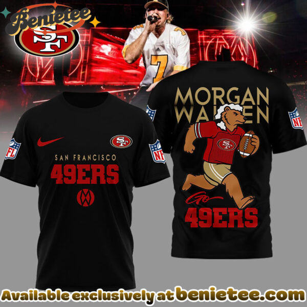 San Francisco 49ers Premium NFL Morgan Wallen Fan 3D Shirt, Hoodie, Sweatshirt