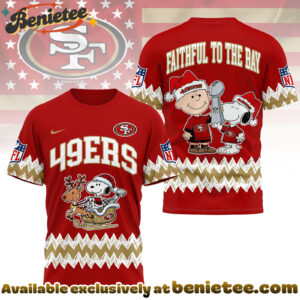 San Francisco 49ers Premium NFL Snoopy Super Bowl Holiday 3D Shirt, Hoodie, Sweatshirt