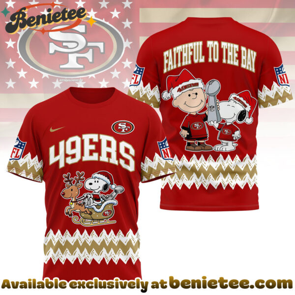 San Francisco 49ers Premium NFL Snoopy Super Bowl Holiday 3D Shirt, Hoodie, Sweatshirt