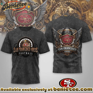 San Francisco 49ers Premium NFL Steampunk T-shirt