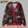 San Francisco 49ers Ugly Cardigan Christmas Sweater, Ugly Sweatshirt, Shirt, Hoodie, All Team NFL