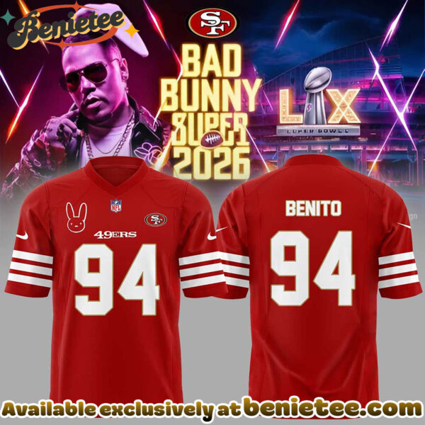 San Francisco 49ers x Bad Bunny Super Bowl 2026 Football Jersey