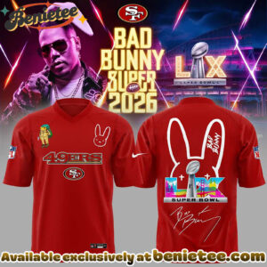 San Francisco 49ers x Bad Bunny Super Bowl 2026 Football Jersey V2