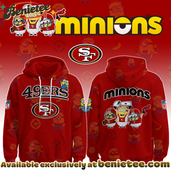 San Francisco 49ers x Minions Limited Edition - Selling Out Fast Hoodie, Sweatshirt, T-shirt