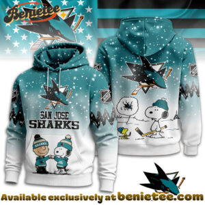 San Jose Sharks Premium NHL Peanuts Hoodie, Tshirt, Sweatshirt