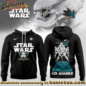 San Jose Sharks Premium NHL Star Wars Imperial Trooper 3D Hoodie