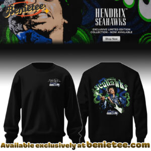 Seahawks Collection x Jimi Hendrix Limited Sweatshirt, Selling Out Fast