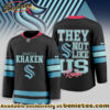 Seattle Kraken Premium NHL They Not Like Us Hockey Jersey - Ver 2