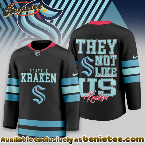 Seattle Kraken Premium NHL They Not Like Us Hockey Jersey - Ver 2