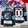 Seattle Kraken Premium NHL Tie-Dye Skull Hockey Jersey