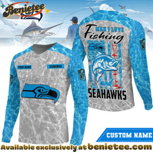 Seattle Seahawks Premium NFL Love Fishing Long Sleeve Hoodie, T-shirt, Sweatshirt