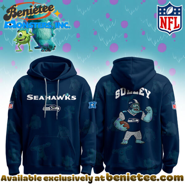 Seattle Seahawks x Monsters, Inc Limited Edition Hoodie Cutest Drop of the Year Hoodie, Tshirt, Sweatshirt