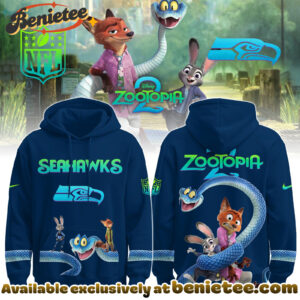 Seattle Seahawks x Zootopia 2 Hoodie Limited Edition Selling Out Fast, All Team NFL