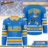 St Louis Blues Premium NHL Bad Bunny Hockey Jersey NY