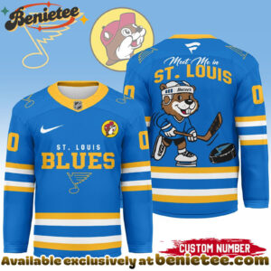 St Louis Blues Premium NHL Bucees Personalized Hockey Jersey