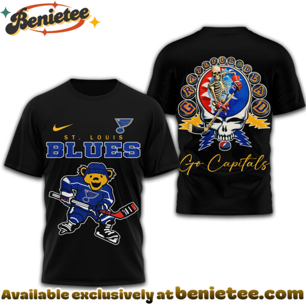 St Louis Blues Premium NHL Deadhead 3D Shirt