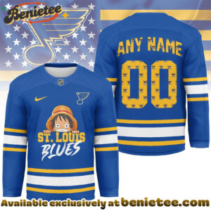 St Louis Blues Premium NHL One Piece Hockey Jersey NY