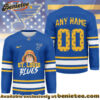 St Louis Blues Premium NHL One Piece Hockey Jersey NY