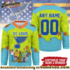 St Louis Blues Premium NHL Scooby Doo Hockey Jersey