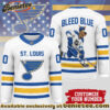St Louis Blues Premium NHL Scooby Doo Personalized Hockey Jersey