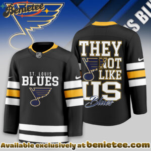 St Louis Blues Premium NHL They Not Like Us Hockey Jersey - Ver 2