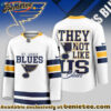 St Louis Blues Premium NHL They Not Like Us Hockey Jersey