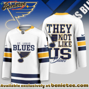 St Louis Blues Premium NHL They Not Like Us Hockey Jersey