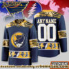 St Louis Blues Premium NHL Tie-Dye Skull Hockey Jersey