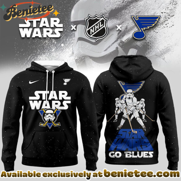 St. Louis Blues Premium NHL Star Wars Imperial Trooper 3D Hoodie