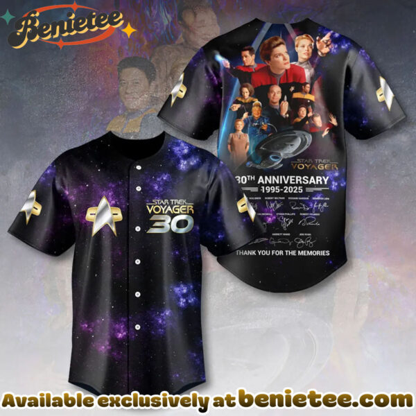 Star Trek Voyager Baseball Jersey