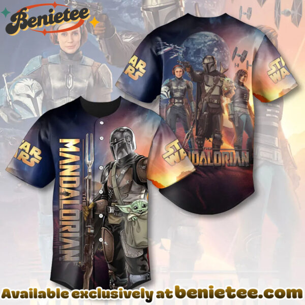 Star Wars The Mandalorian Baseball Jersey