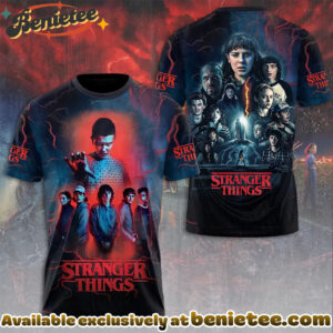 Stranger Things 3D Apparel Tshirt, Sweatshirt, Hoodie - Ver 17