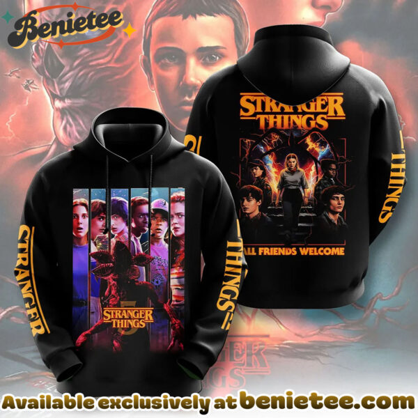 Stranger Things 3D Apparel Tshirt, Sweatshirt, Hoodie - Ver 22