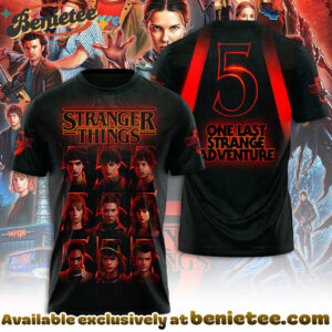 Stranger Things 3D Apparel Tshirt, Sweatshirt, Hoodie - Ver 7