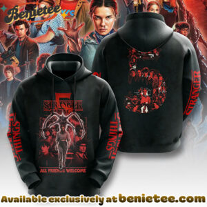 Stranger Things 3D Apparel Tshirt, Sweatshirt, Hoodie - Ver 8