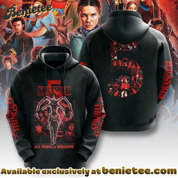 Stranger Things 3D Apparel Tshirt, Sweatshirt, Hoodie - Ver 8