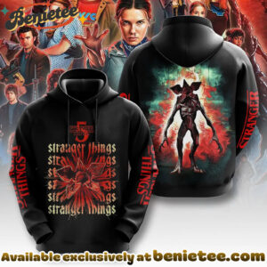Stranger Things 3D Apparel Tshirt, Sweatshirt, Hoodie - Ver 5