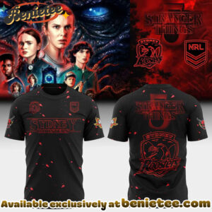 Sydney Roosters Stranger Things 5 NRL - All Team NRL Shirt, Hoodie, Sweatshirt