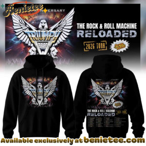 TRIUMPH - The Rock x Roll Machine Reloaded Tour 2026 Collection Hoodie, Sweatshirt, Tshirt