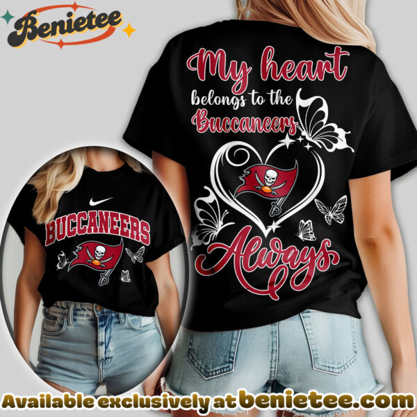 Tampa Bay Buccaneers Premium NFL Butterfly Women Shirt, Hoodie, Sweatshirt