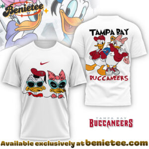 Tampa Bay Buccaneers Premium NFL Donald And Daisy 3D Tshirt, Sweatshirt, Hoodie