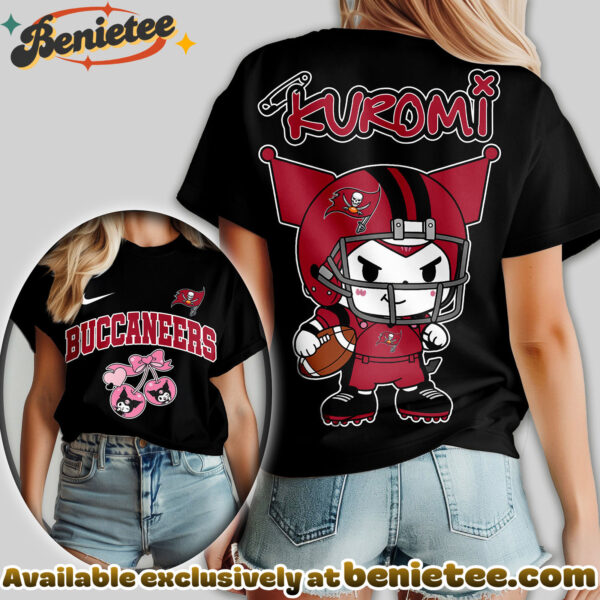Tampa Bay Buccaneers Premium NFL Kuromi Women Shirt