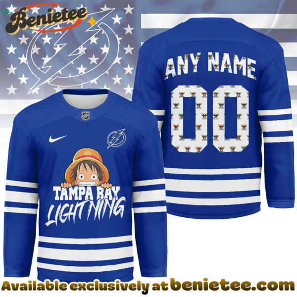 Tampa Bay Lightning Premium NHL One Piece Hockey Jersey NY