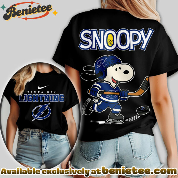 Tampa Bay Lightning Premium NHL Snoopy Hockey Women Tshirt, Sweatshirt, Hoodie
