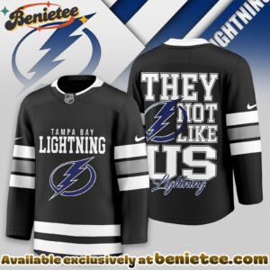 Tampa Bay Lightning Premium NHL They Not Like Us Hockey Jersey - Ver 2