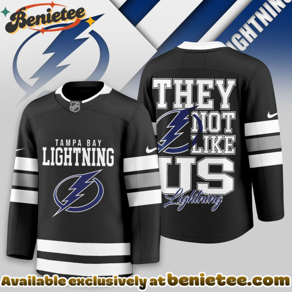 Tampa Bay Lightning Premium NHL They Not Like Us Hockey Jersey - Ver 2