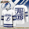 Tampa Bay Lightning Premium NHL They Not Like Us Hockey Jersey