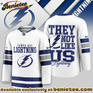 Tampa Bay Lightning Premium NHL They Not Like Us Hockey Jersey